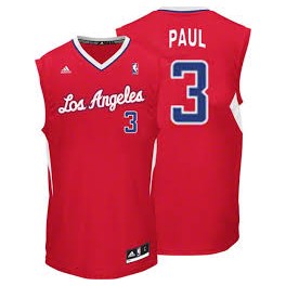 Camisetas NBA ninos Los Angeles PAUL Rojo baratas